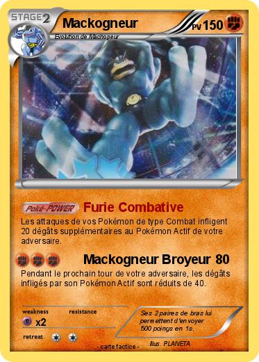 Pokemon Mackogneur