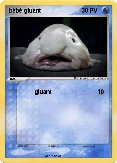 Pokemon bébé gluant