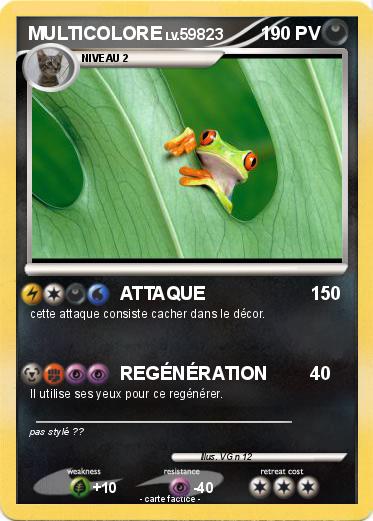 Pokemon MULTICOLORE