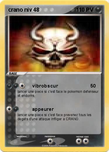 Pokemon crano niv 48