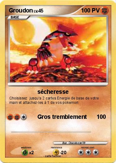 Pokemon Groudon