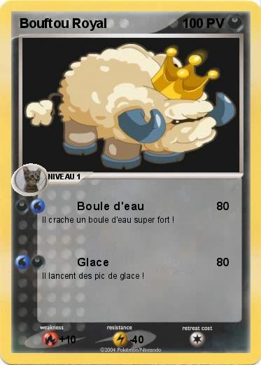 Pokemon Bouftou Royal