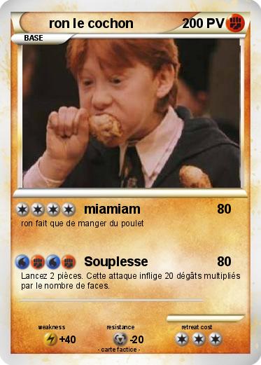 Pokemon ron le cochon