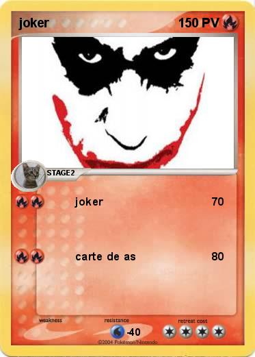 Pokemon joker                                                             