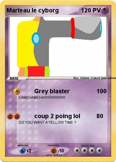 Pokemon Marteau le cyborg