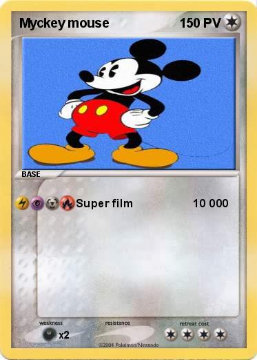 Pokemon Myckey mouse