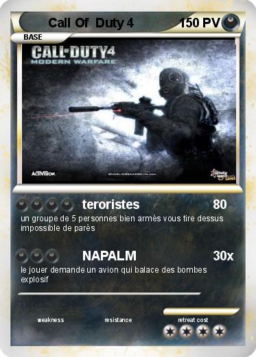 Pokemon Call Of  Duty 4