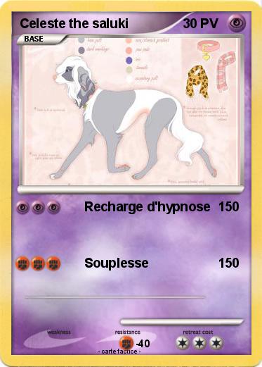 Pokemon Celeste the saluki