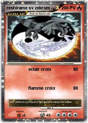 Pokemon reshirame sv zekrom
