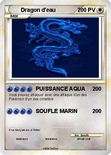 Pokemon Dragon d'eau