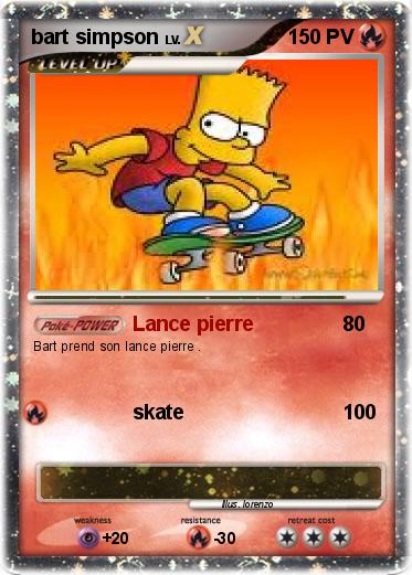 Pokemon bart simpson