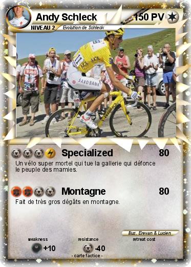 Pokemon Andy Schleck