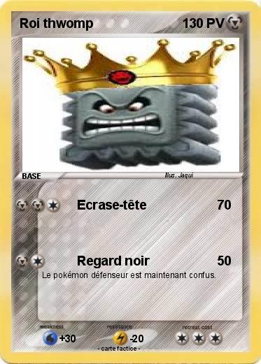 Pokemon Roi thwomp
