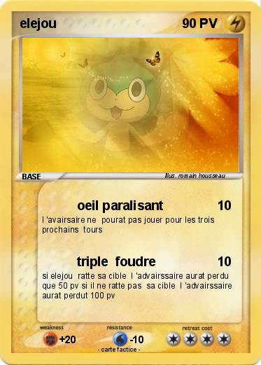 Pokemon elejou