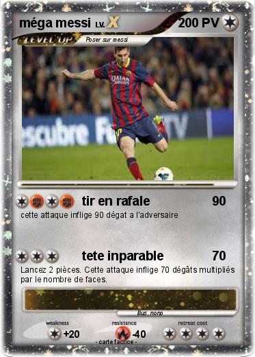 Pokemon méga messi