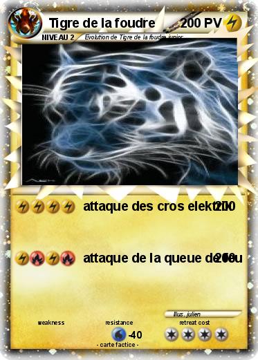 Pokemon Tigre de la foudre