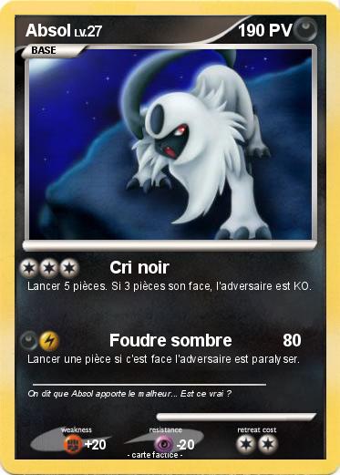 Pokemon Absol