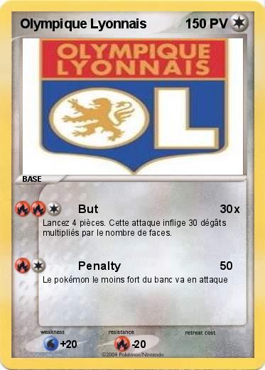 Pokemon Olympique Lyonnais