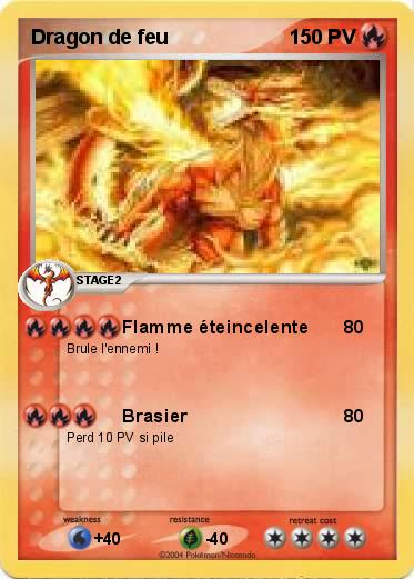 Pokemon Dragon de feu 