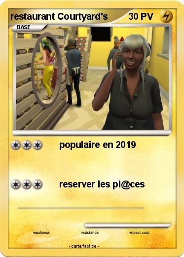 Pokemon restaurant Courtyard's
