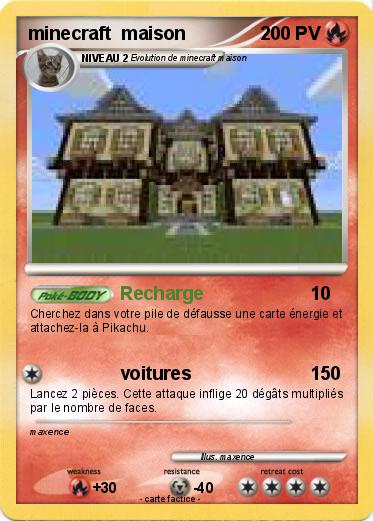 Pokemon minecraft  maison