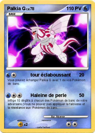 Pokemon Palkia G