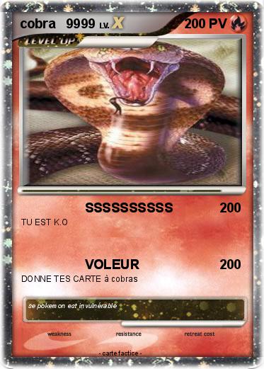 Pokemon cobra   9999