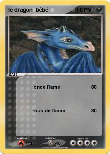 Pokemon le dragon  bébé