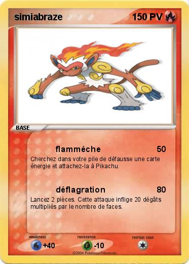 Pokemon simiabraze