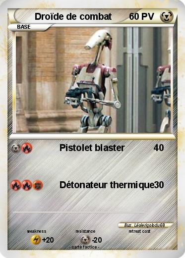 Pokemon Droïde de combat