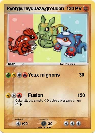 Pokemon kyorge,rayquaza,groudon