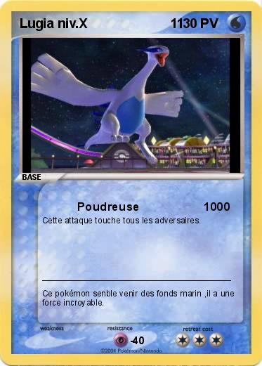 Pokemon Lugia niv.X                       11