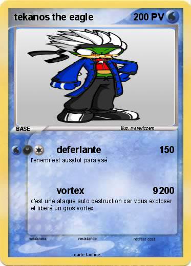Pokemon tekanos the eagle