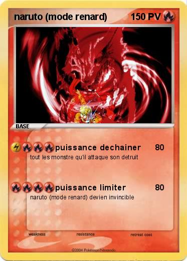 Pokemon naruto (mode renard)