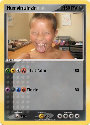 Pokemon Humain zinzin