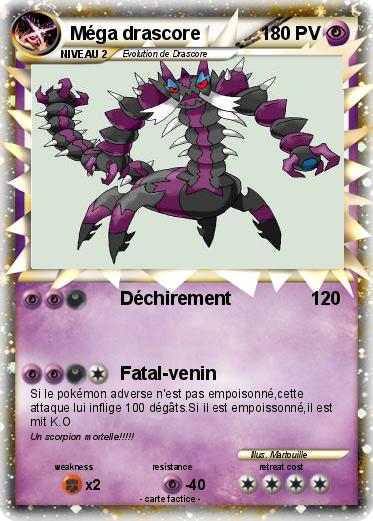 Pokemon Méga drascore