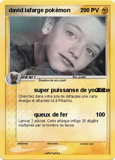 Pokemon david lafarge pokémon