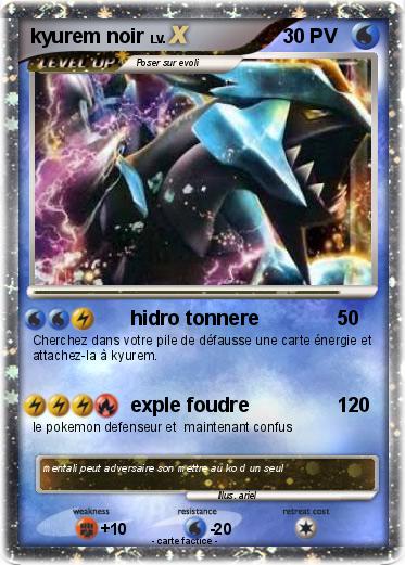 Pokemon kyurem noir