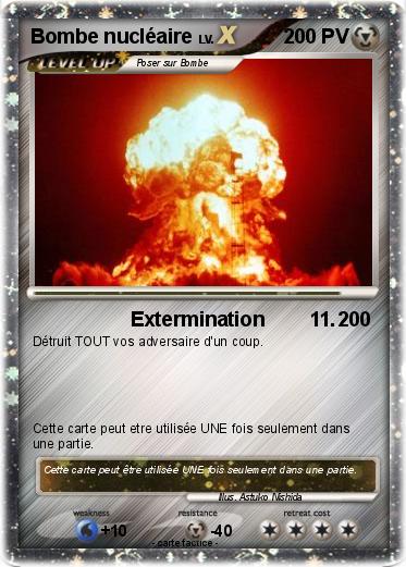 Pokemon Bombe nucléaire