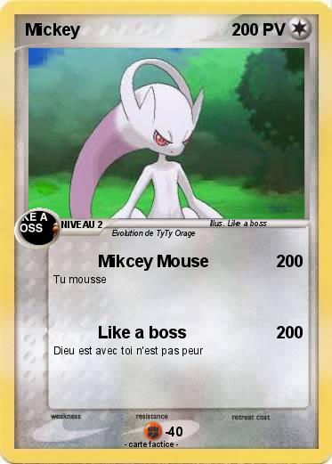 Pokemon Mickey