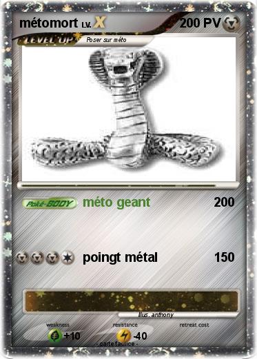 Pokemon métomort