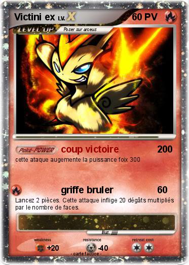 Pokemon Victini ex