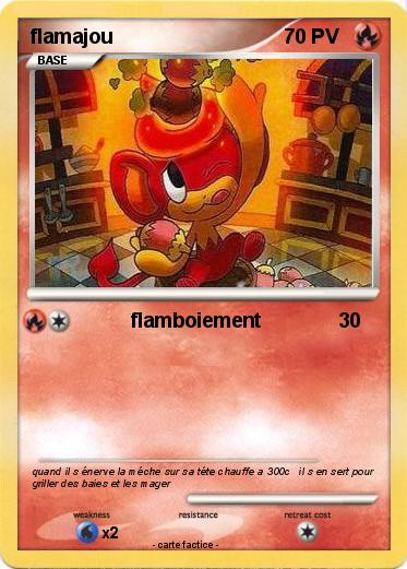 Pokemon flamajou