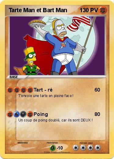 Pokemon Tarte Man et Bart Man