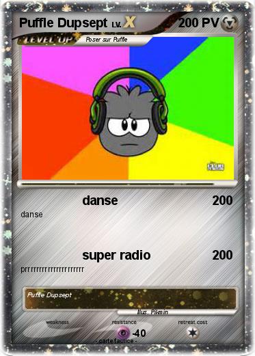 Pokemon Puffle Dupsept