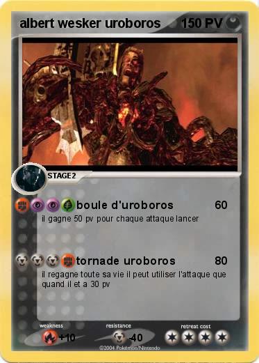 Pokemon albert wesker uroboros