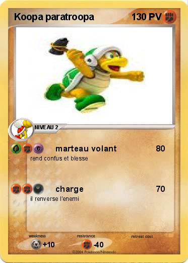 Pokemon Koopa paratroopa