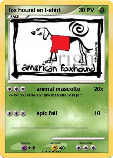 Pokemon fox hound en t-shirt