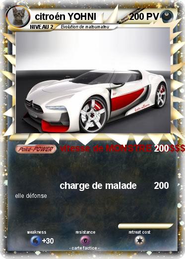 Pokemon citroén YOHNI