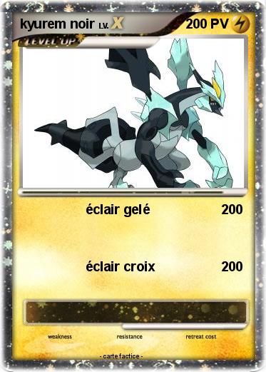 Pokemon kyurem noir